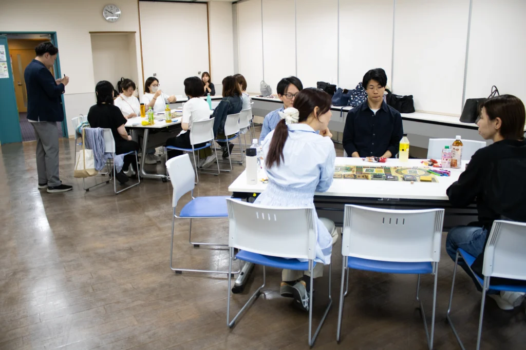 ７つの習慣ボードゲーム会の様子