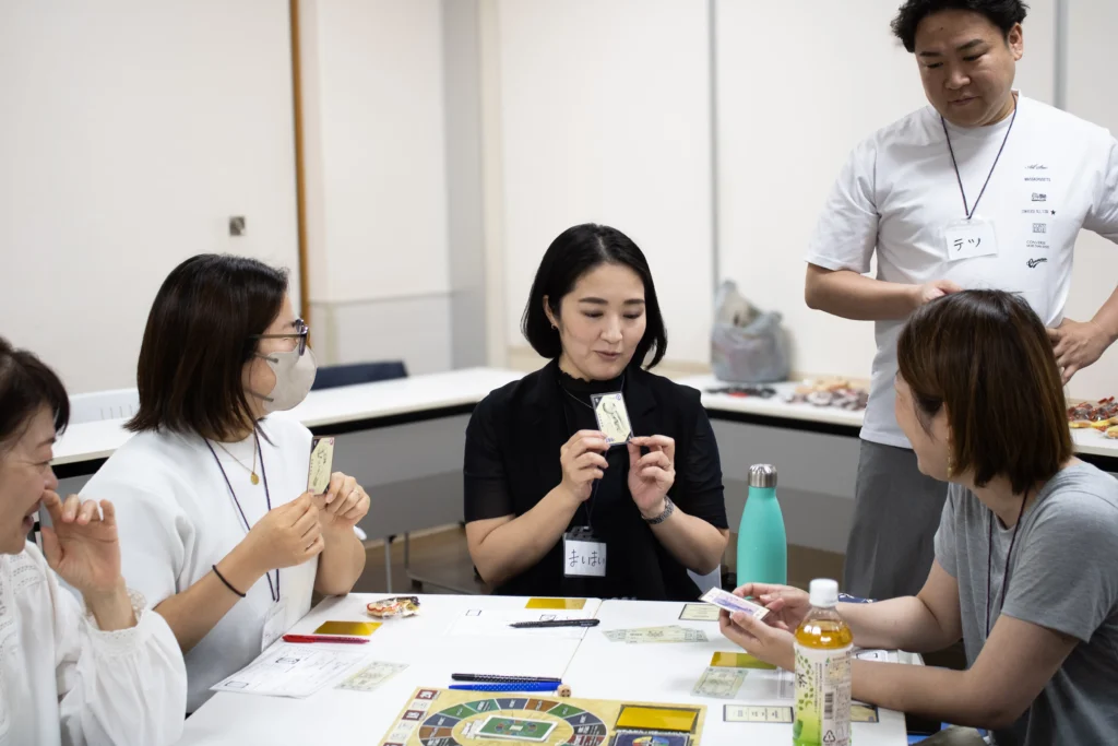７つの習慣ボードゲーム会の様子